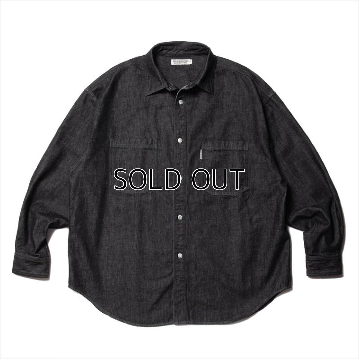 画像1: COOTIE PRODUCTIONS Denim Work Shirt (デニムワークシャツ) (1)