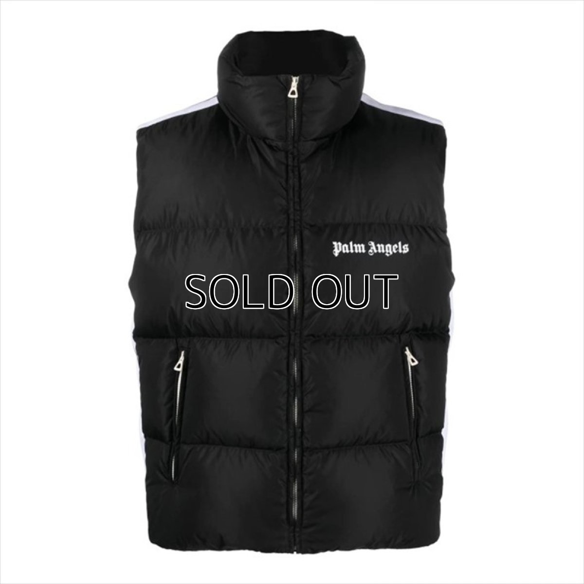 画像1: PALM ANGELS Claccic Track Down Vest (ダウンベスト) (1)