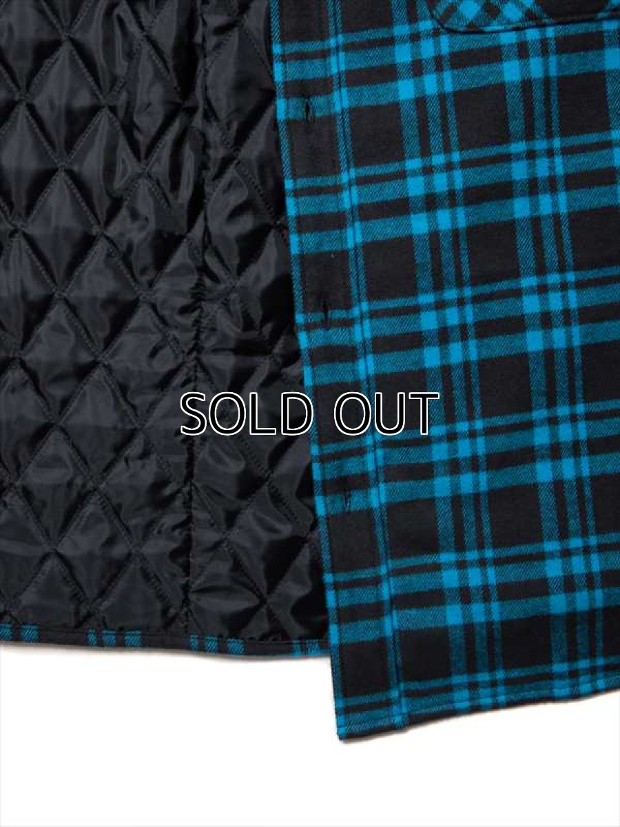 画像3: COOTIE PRODUCTIONS Error Fit Nel Check Quilting CPO Jacket (CPOジャケット) (3)