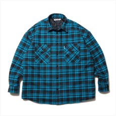 画像1: COOTIE PRODUCTIONS Error Fit Nel Check Quilting CPO Jacket (CPOジャケット) (1)