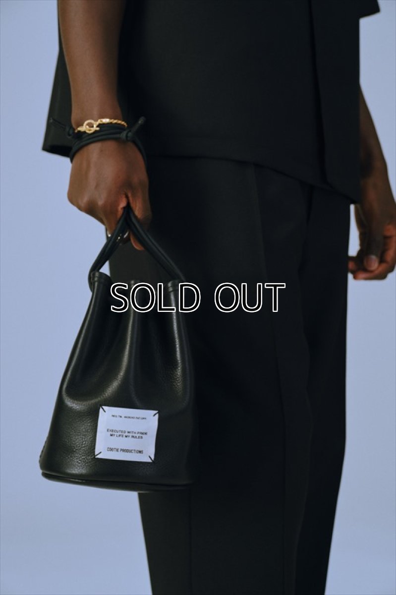 画像6: COOTIE PRODUCTIONS Leather Bucket Bag (レザーバケットバッグ) (6)