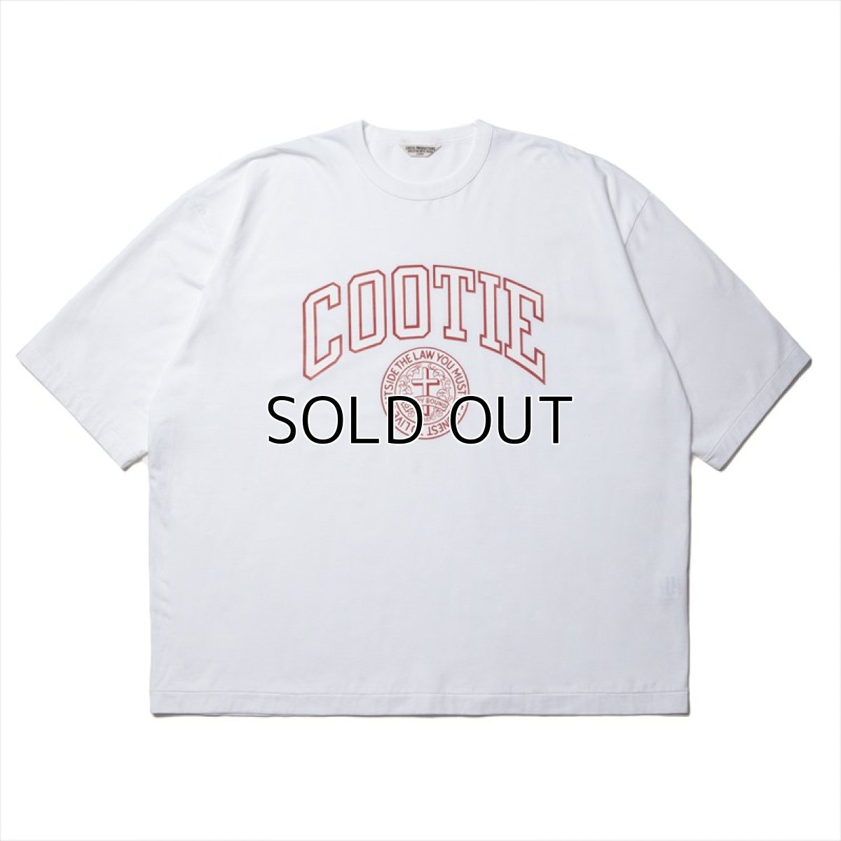 画像1: COOTIE PRODUCTIONS Print Oversized S/S Tee (COLLEGE) Tシャツ (1)