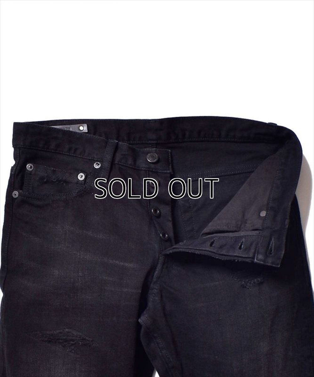 画像4: MINEDENIM Standard Slim STR 5 Pocket BUS (スタンダードスリムデニム) (4)