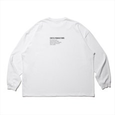 画像2: COOTIE PRODUCTIONS C/R Smooth Jersey L/S Tee (ロングスリーブTシャツ) (2)