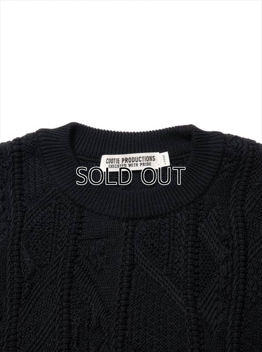 画像3: COOTIE PRODUCTIONS 3D Jacquard Knit L/S Crew (ジャガードニット) (3)