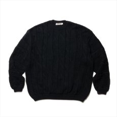 画像1: COOTIE PRODUCTIONS 3D Jacquard Knit L/S Crew (ジャガードニット) (1)