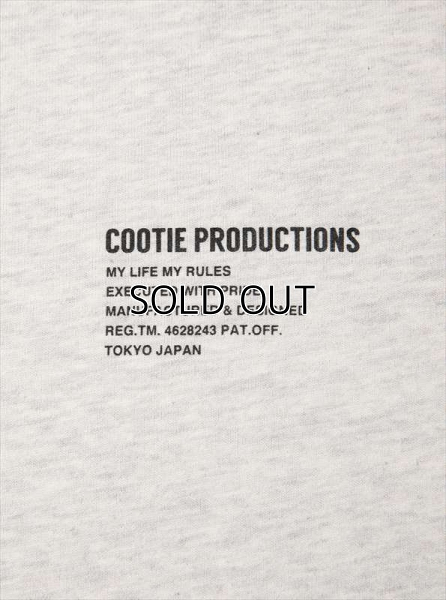 画像3: COOTIE PRODUCTIONS C/R Smooth Jersey L/S Tee (ロングスリーブTシャツ) (3)