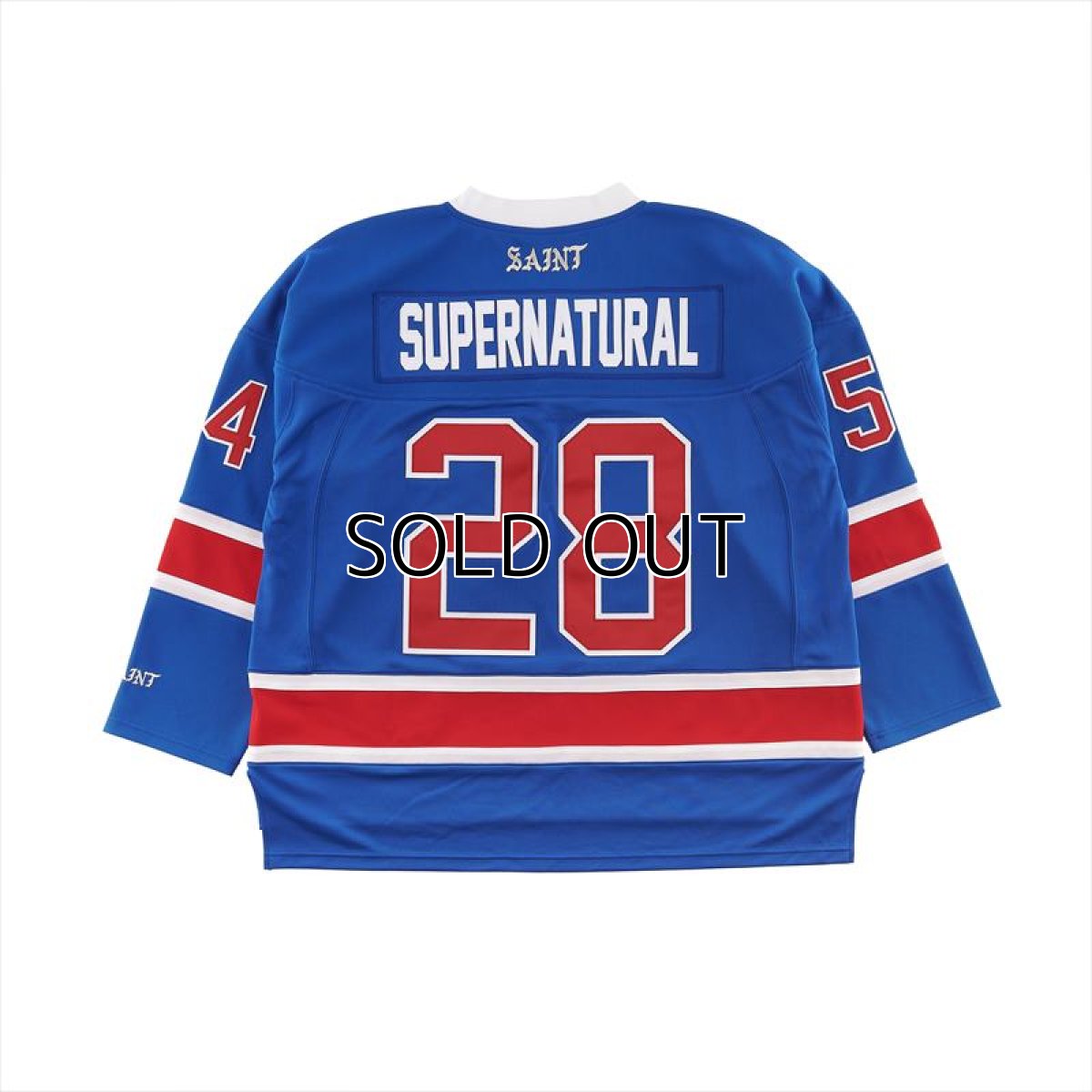 画像2: ©SAINT Mxxxxxx L/S T-Shirt Gameshirt Blue (ゲームシャツ) (2)