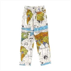 画像2: ©SAINT Mxxxxxx Dr.Woo Pajama Pants World Map White (パジャマパンツ) (2)