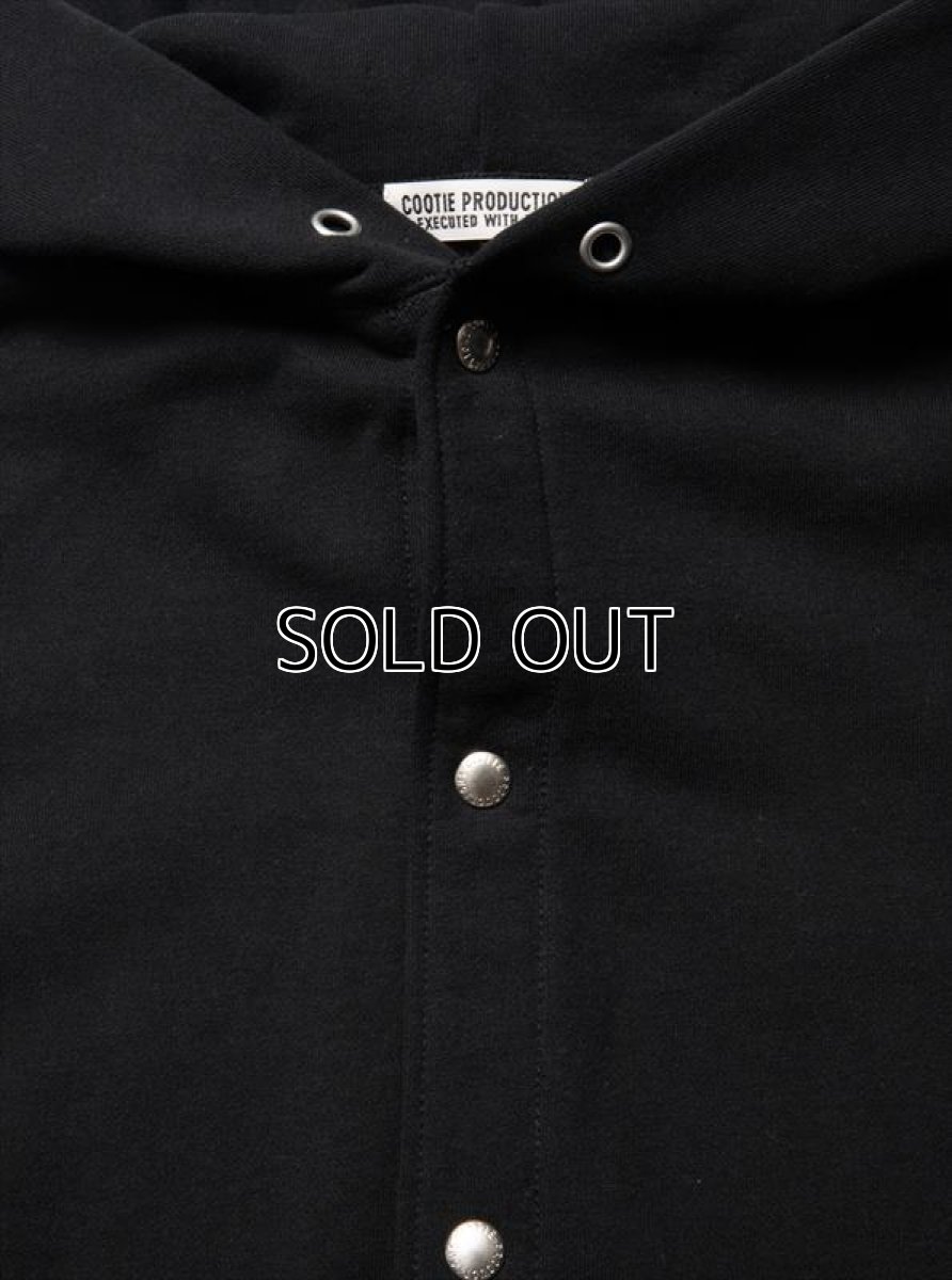 画像3: COOTIE PRODUCTIONS Open End Yarn Plain Sweat Snap Hoodie (スナップパーカー) (3)