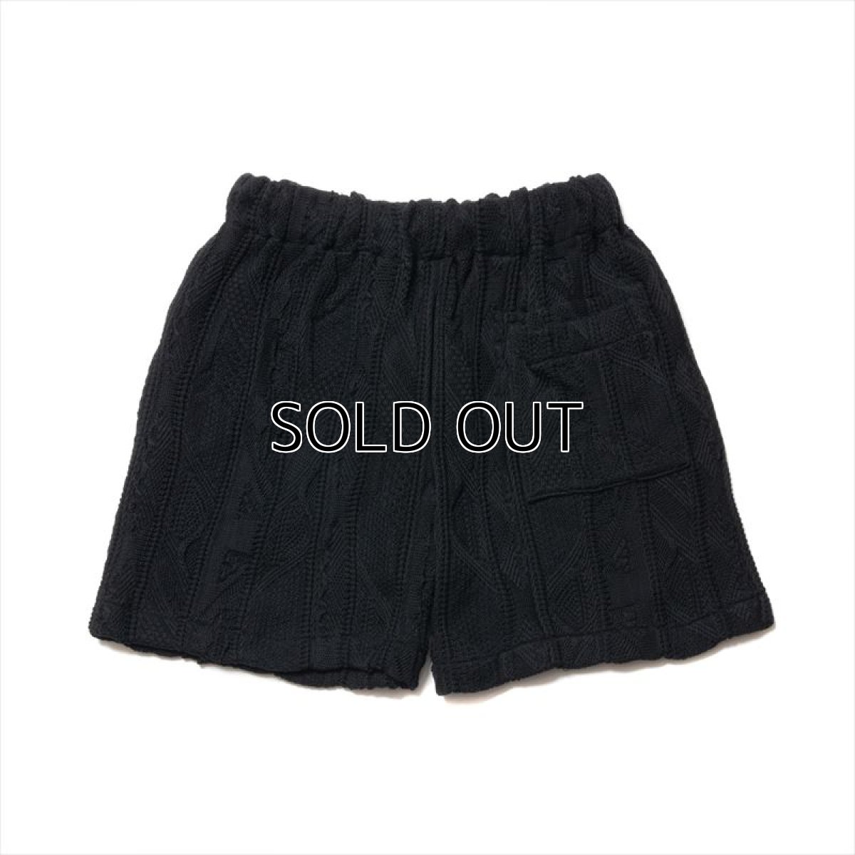 画像2: COOTIE PRODUCTIONS 3D Jacquard Knit Easy Shorts (ジャガードニットショーツ) (2)