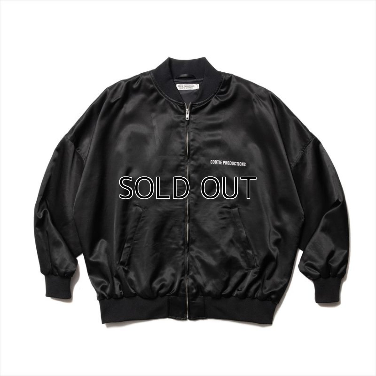 画像1: COOTIE PRODUCTIONS C/R Satin Embroidery Blouson (サテンジャケット) (1)