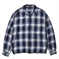画像1: MINEDENIM RS.Nep Check Open Collar L/S Shirt (チェックシャツ) (1)