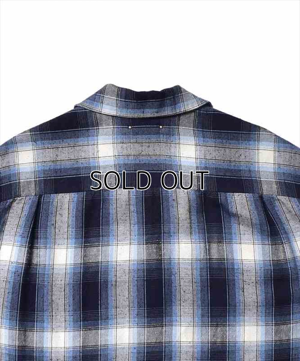 画像6: MINEDENIM RS.Nep Check Open Collar L/S Shirt (チェックシャツ) (6)