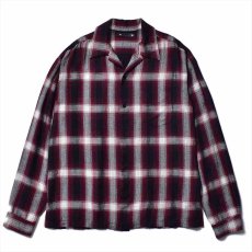 画像1: MINEDENIM RS.Nep Check Open Collar L/S Shirt (チェックシャツ) (1)