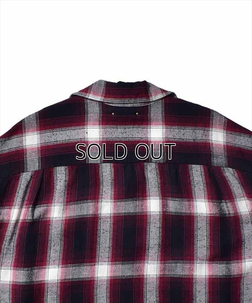 画像6: MINEDENIM RS.Nep Check Open Collar L/S Shirt (チェックシャツ) (6)