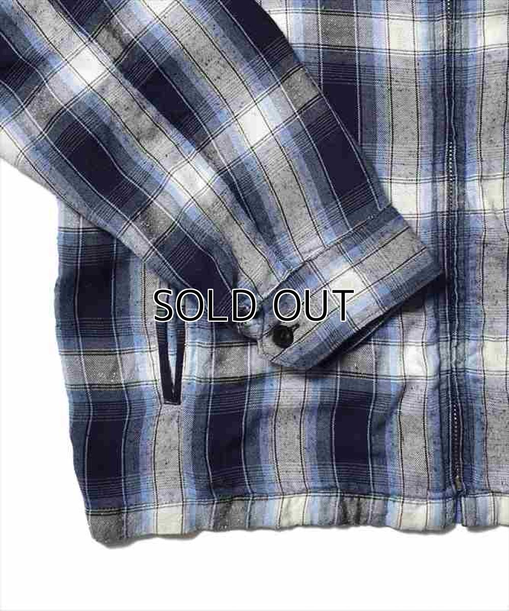 画像3: MINEDENIM RS.Nep Check Loose Harrington Jacket (ハリントンジャケット) (3)