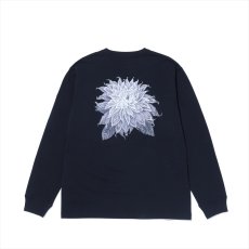 画像1: YOHJI YAMAMOTO ヨウジヤマモト x NEW ERA L/S T-Shirt 2023SS Dhalia Motif (ロングスリーブTシャツ) (1)