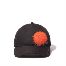 画像2: YOHJI YAMAMOTO ヨウジヤマモト x NEW ERA 9THIRTY Cap 2023SS Red Dhalia Motif (キャップ) (2)