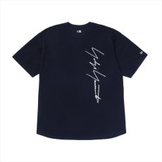 画像1: YOHJI YAMAMOTO ヨウジヤマモト x NEW ERA Oversized Performance T-shirt 2023SS Vertical Logo (Tシャツ) (1)