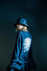 画像6: YOHJI YAMAMOTO ヨウジヤマモト x NEW ERA L/S T-Shirt 2023SS Dhalia Motif (ロングスリーブTシャツ) (6)