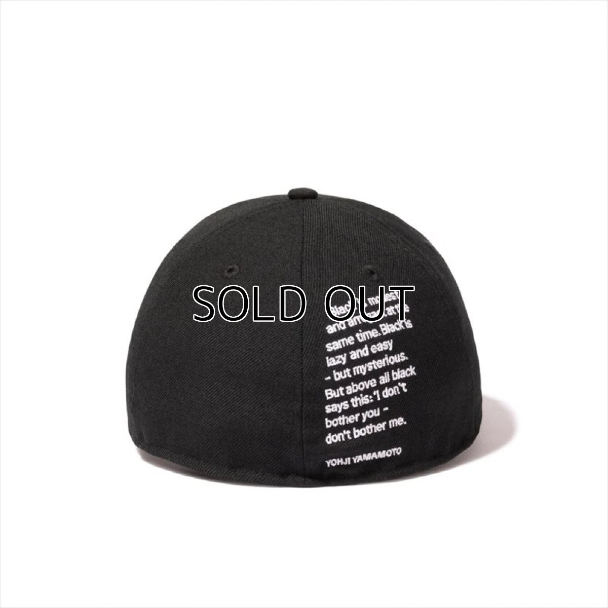 画像4: YOHJI YAMAMOTO ヨウジヤマモト x NEW ERA Low Profile 59FIFTY Cap 2023SS Signature Logo (ベースボールキャップ) (4)