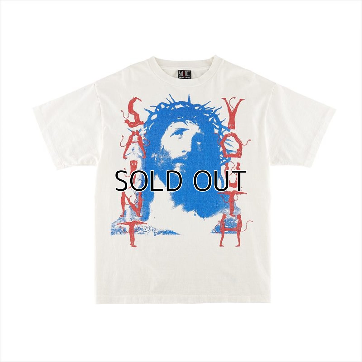 画像1: ©SAINT Mxxxxxx S/S T-Shirt ST Youth White (Tシャツ) (1)