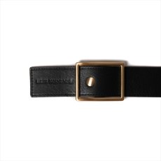 画像2: COOTIE PRODUCTIONS Leather Square Belt (ベルト) (2)