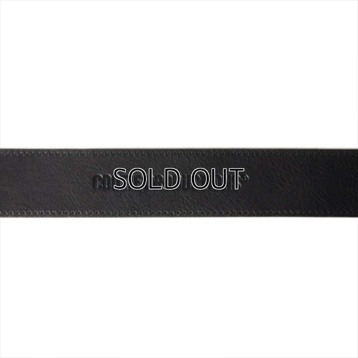 画像4: COOTIE PRODUCTIONS Leather Square Belt (ベルト) (4)