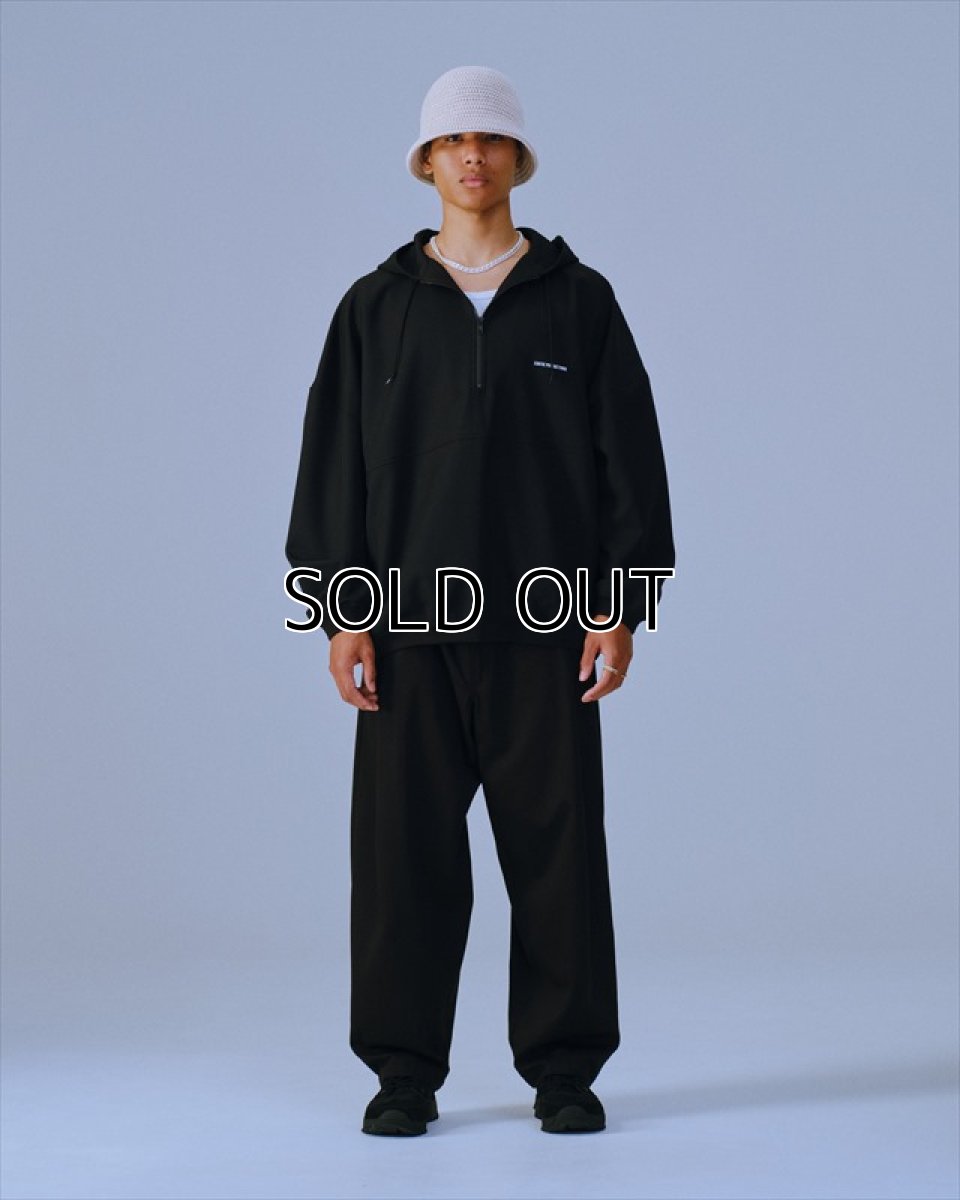 画像7: COOTIE PRODUCTIONS Polyester Twill Half Zip Hoodie (ハーフジップパーカー) (7)