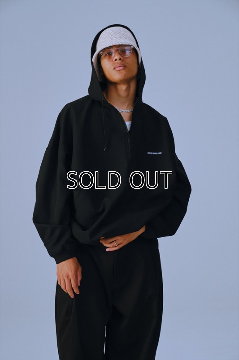 画像6: COOTIE PRODUCTIONS Polyester Twill Half Zip Hoodie (ハーフジップパーカー) (6)