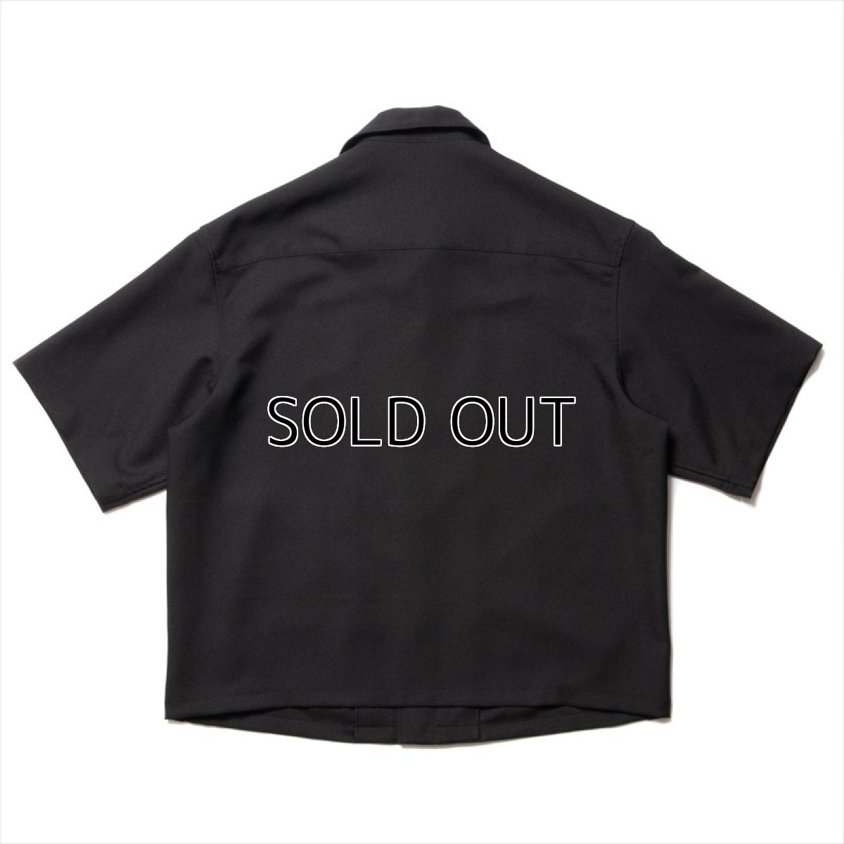 画像6: COOTIE PRODUCTIONS Polyester Twill Fly Front S/S Shirt (フライフロントシャツ) (6)