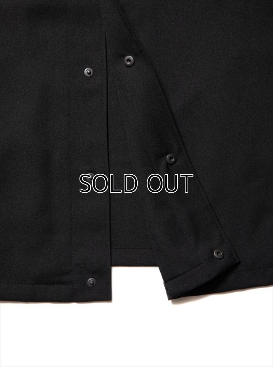 画像4: COOTIE PRODUCTIONS Polyester Twill Fly Front S/S Shirt (フライフロントシャツ) (4)