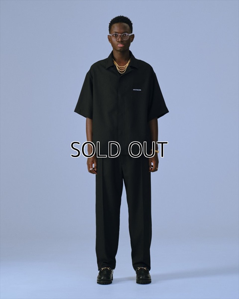 画像7: COOTIE PRODUCTIONS Polyester Twill Fly Front S/S Shirt (フライフロントシャツ) (7)