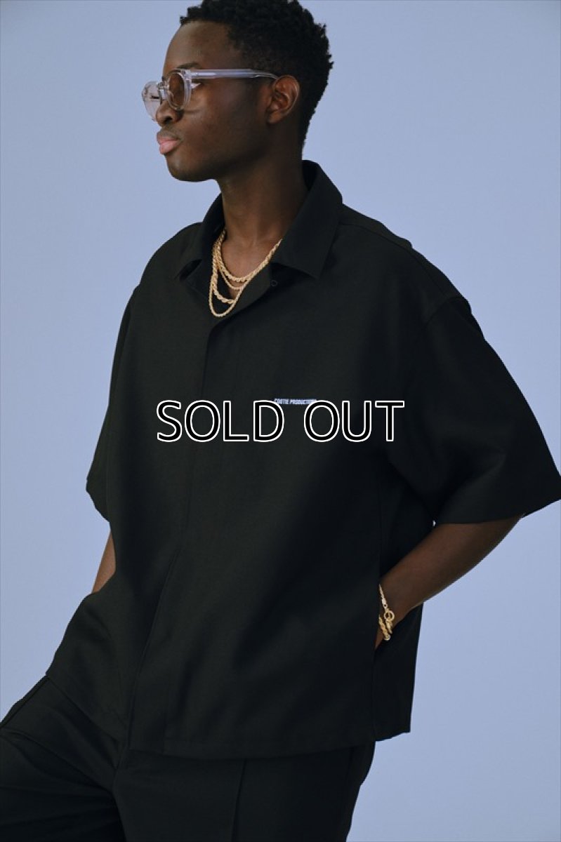画像8: COOTIE PRODUCTIONS Polyester Twill Fly Front S/S Shirt (フライフロントシャツ) (8)