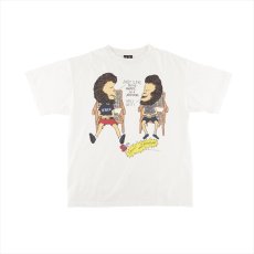 画像1: ©SAINT Mxxxxxx A BATHING APE S/S T-Shirt Heaven & Hell White (Tシャツ) (1)