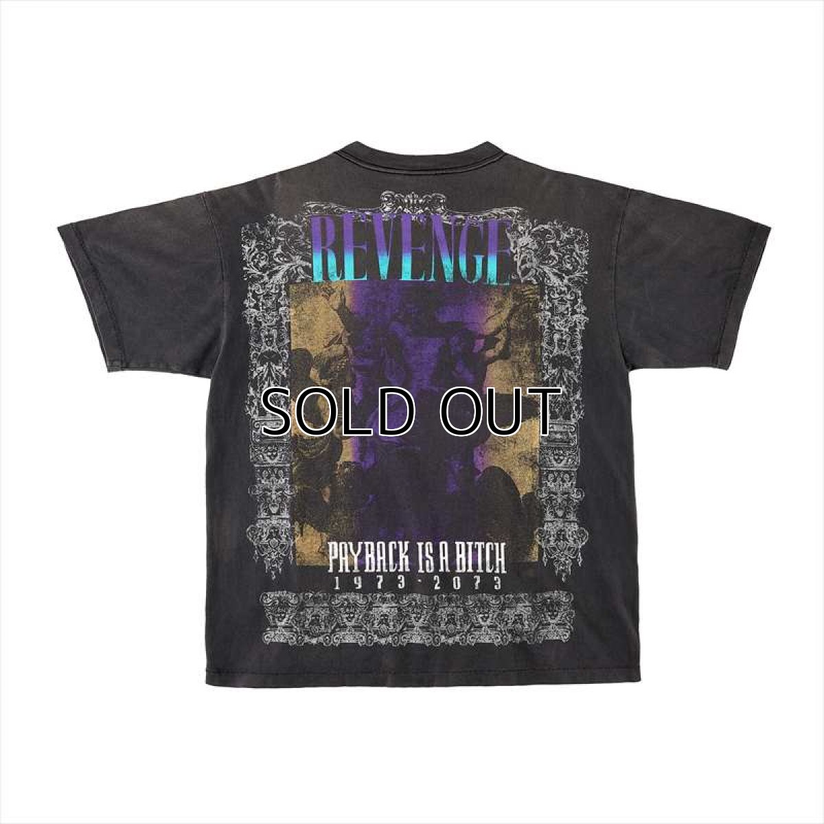 画像3: ©SAINT Mxxxxxx BerBerJin S/S T-Shirt Revenge Black (Tシャツ) (3)