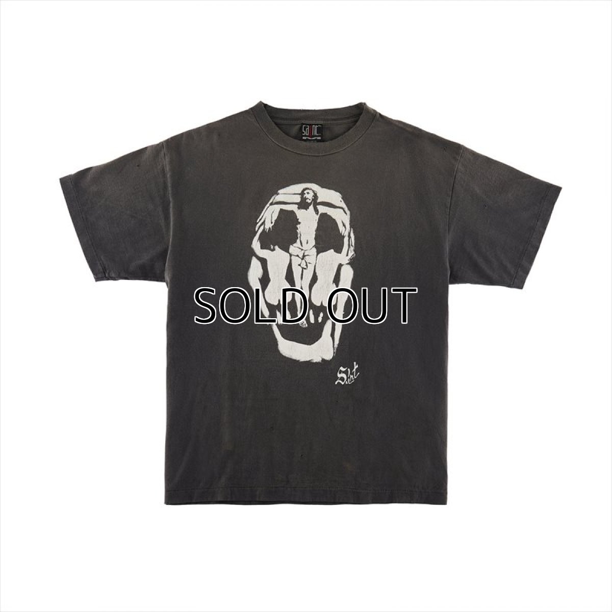 画像1: ©SAINT Mxxxxxx S/S T-Shirt Jesus Black (Tシャツ) (1)