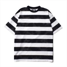 画像1: MINEDENIM Hazy Bold Border T-Shirt (ボーダーTシャツ) (1)