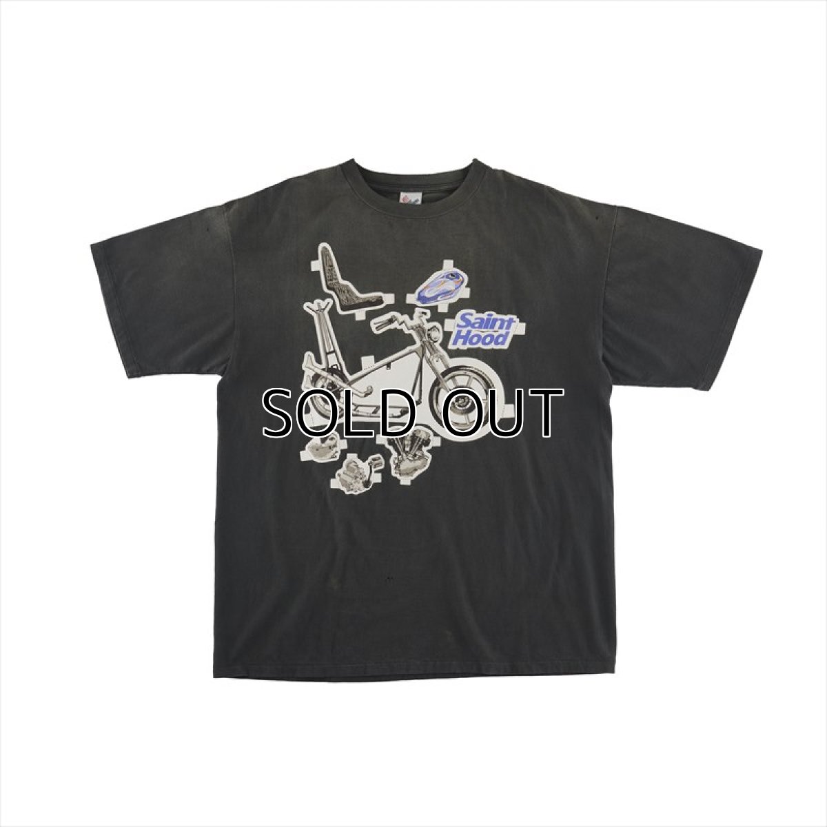 画像1: ©SAINT Mxxxxxx NEIGHBORHOOD S/S T-Shirt BIKE Black (Tシャツ) (1)