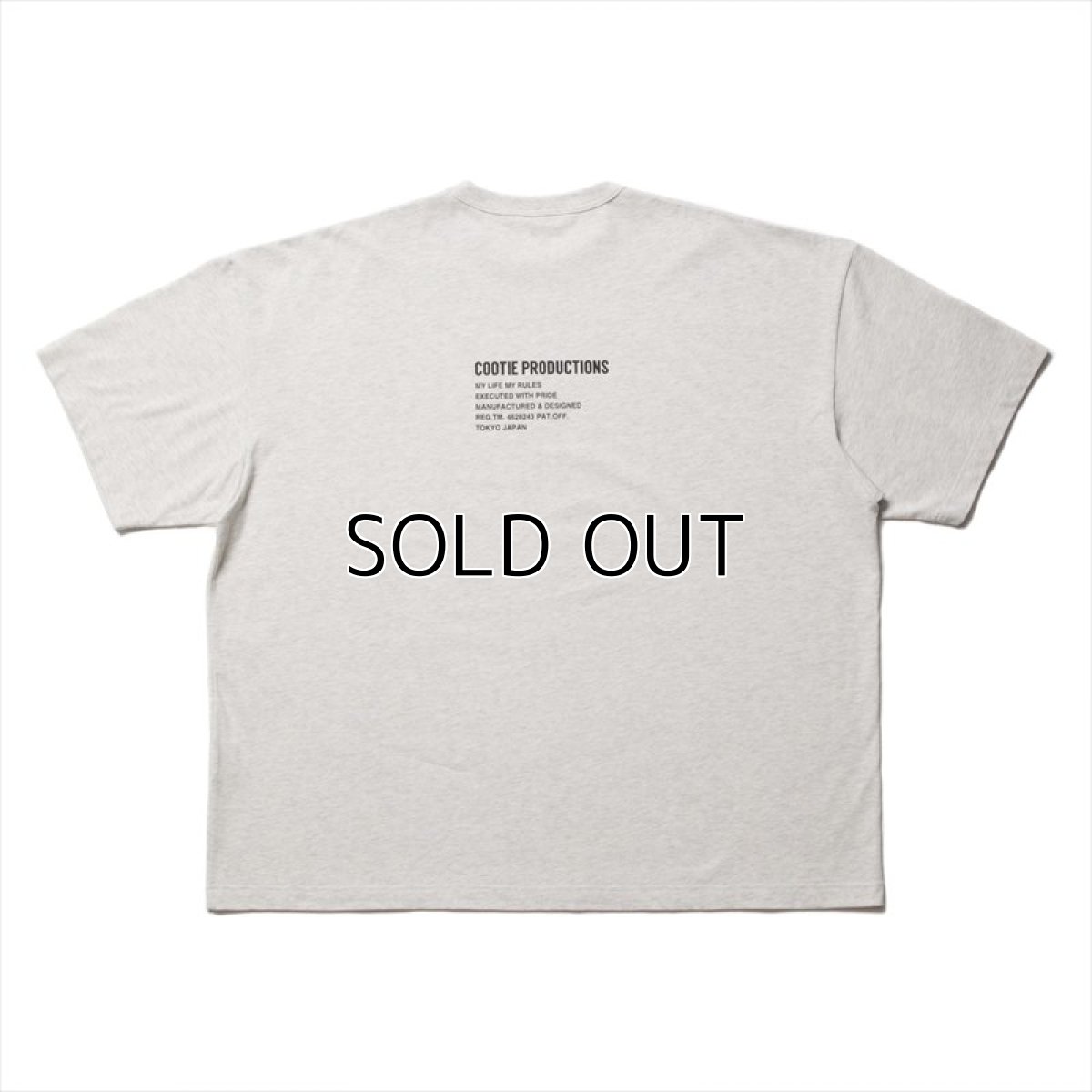 画像2: COOTIE PRODUCTIONS C/R Smooth Jersey S/S Tee (Tシャツ) (2)