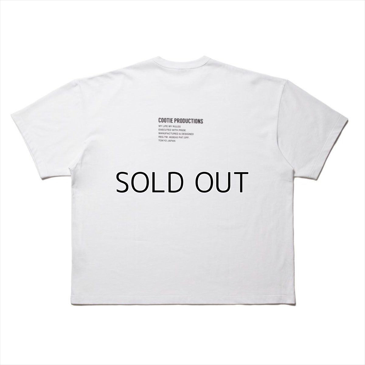 画像2: COOTIE PRODUCTIONS C/R Smooth Jersey S/S Tee (Tシャツ) (2)