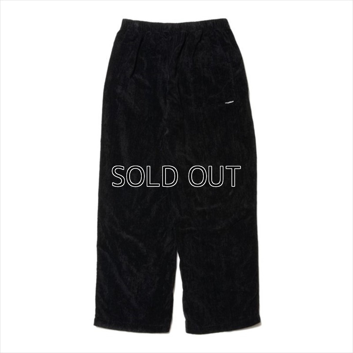 画像2: COOTIE PRODUCTIONS Garment Dyed L/C Velvet 2 Tuck Easy Pants (ベルベット2タックイージーパンツ) (2)
