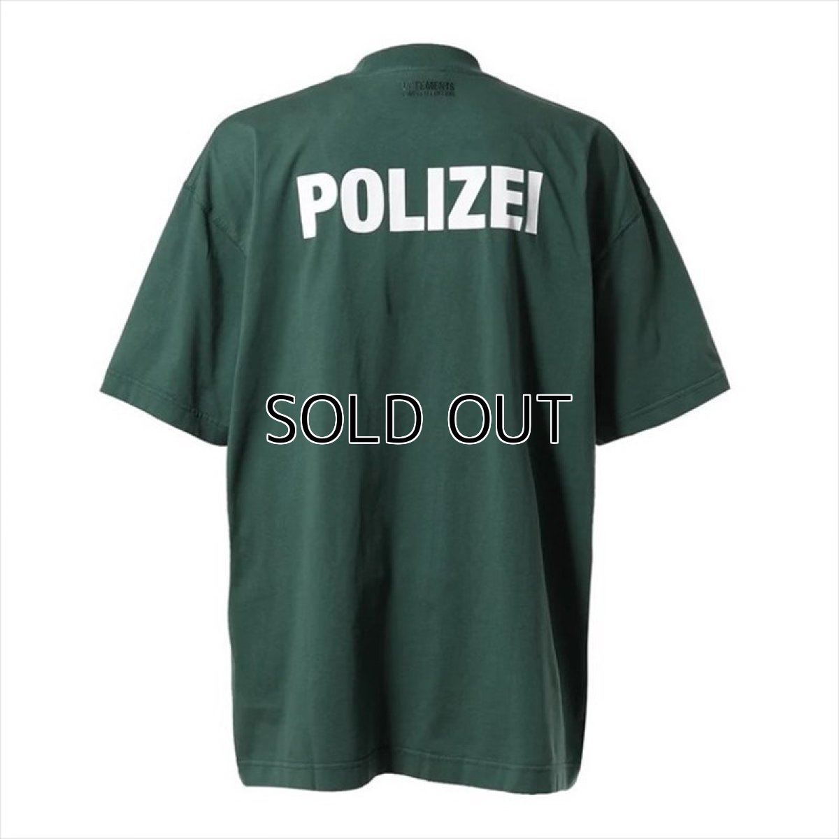 画像2: VETEMENTS ヴェトモン Polizei T-Shirt (Tシャツ) (2)