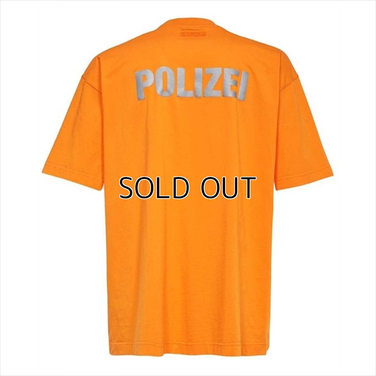 画像2: VETEMENTS ヴェトモン Polizei T-Shirt (Tシャツ) (2)