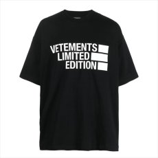 画像1: VETEMENTS ヴェトモン Big Logo Limited Edition T-Shirt (Tシャツ) (1)