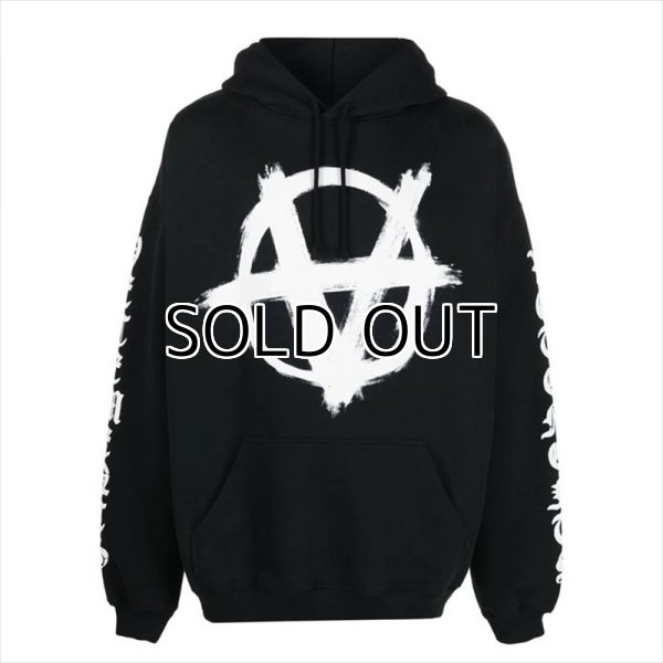 ワ*2様 ヴェトモン　パーカー VETEMENTS Double Anarchy Logo Hoodie