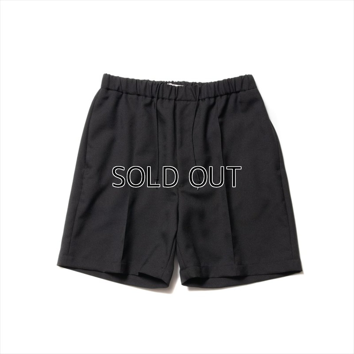 画像1: COOTIE PRODUCTIONS Polyester Twill Pin Tuck Easy Shorts (ピンタックイージーショーツ) (1)