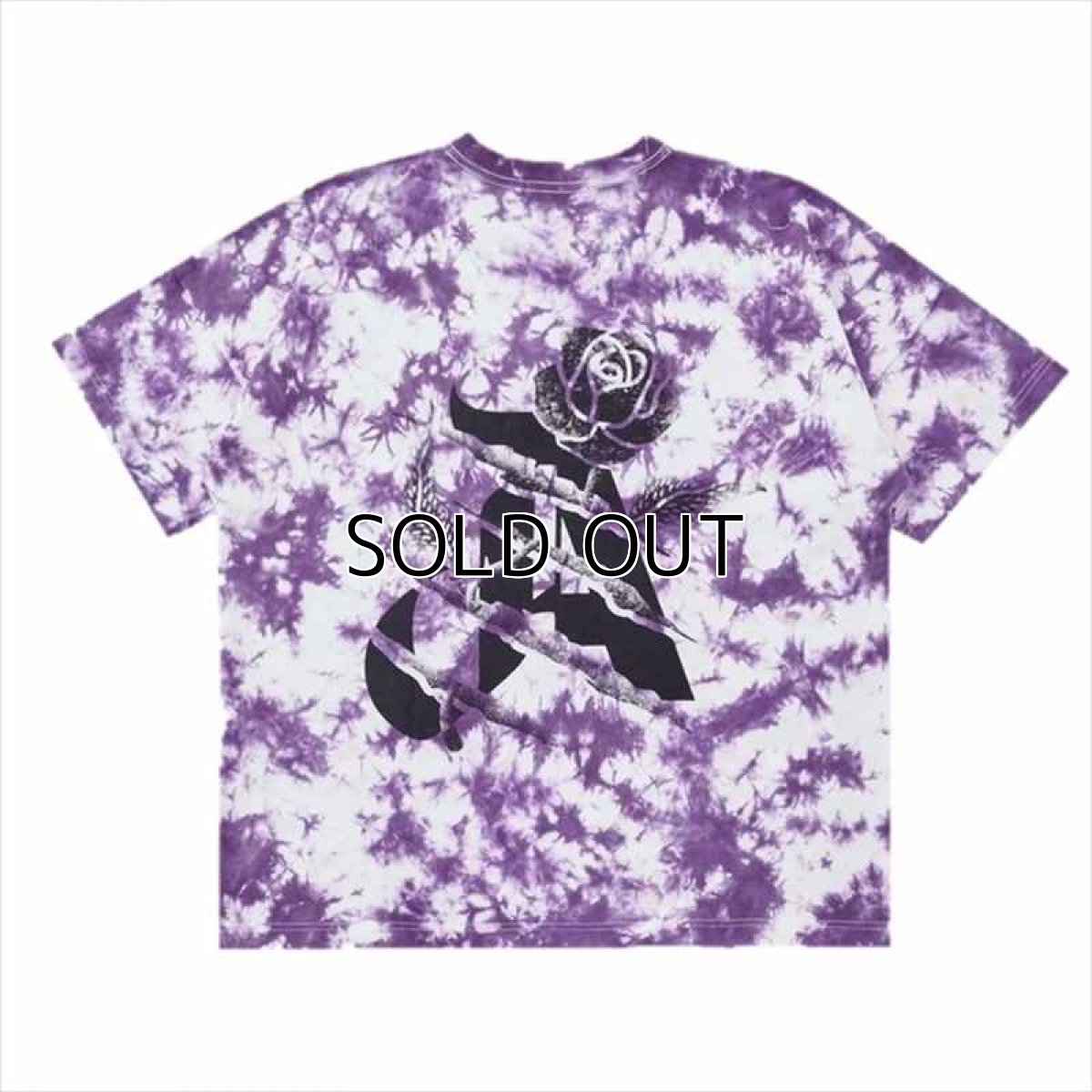 画像1: ALWAYS OUT OF STOCK Roze Tie-Die Tee (Tシャツ) (1)