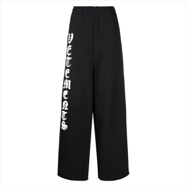 VETEMENTS ヴェトモンA アナーキースウェットパンツ黒M 貴重